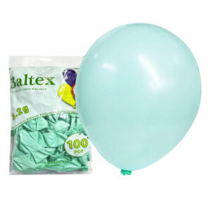 100pcs 12″ 3.2g Baltex Pastel Tiffany Blue Latex Balloon