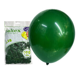 100pcs 12″ 3.2g Baltex Hunter Green Latex Balloon
