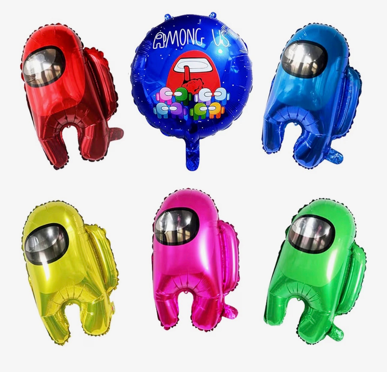 Among Us Foil Balloon set