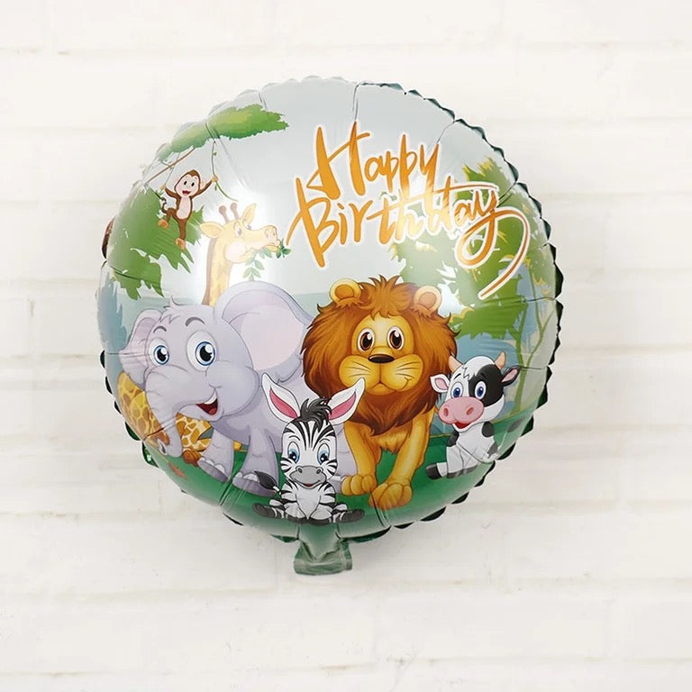 18" Round Happy Birthday Foil Balloon