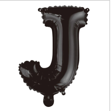 14" Air Filled Black J