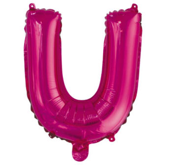 14" Air Filled Pink U