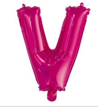 14" Air Filled Pink V