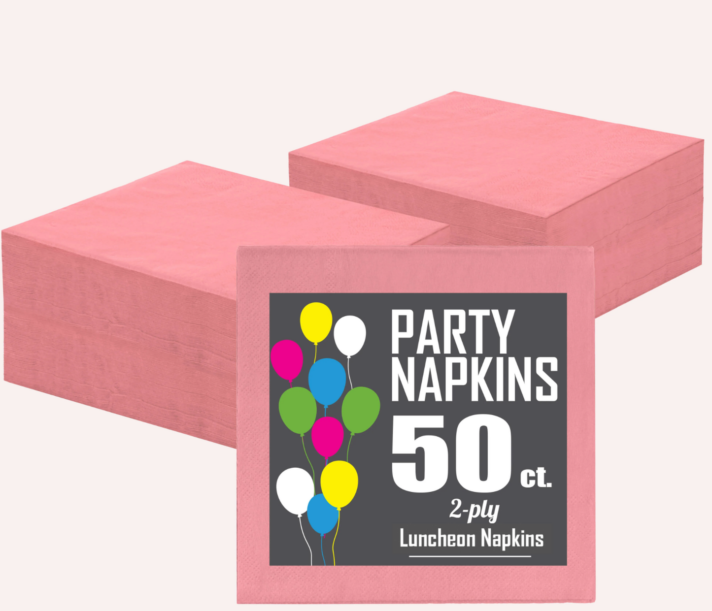 Pink Luncheon Napkins