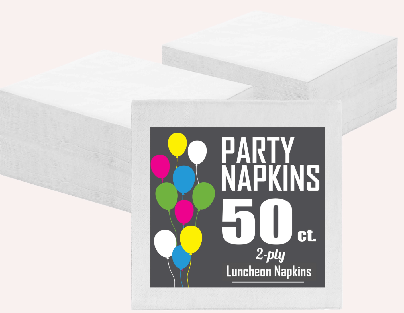 White Luncheon Napkins