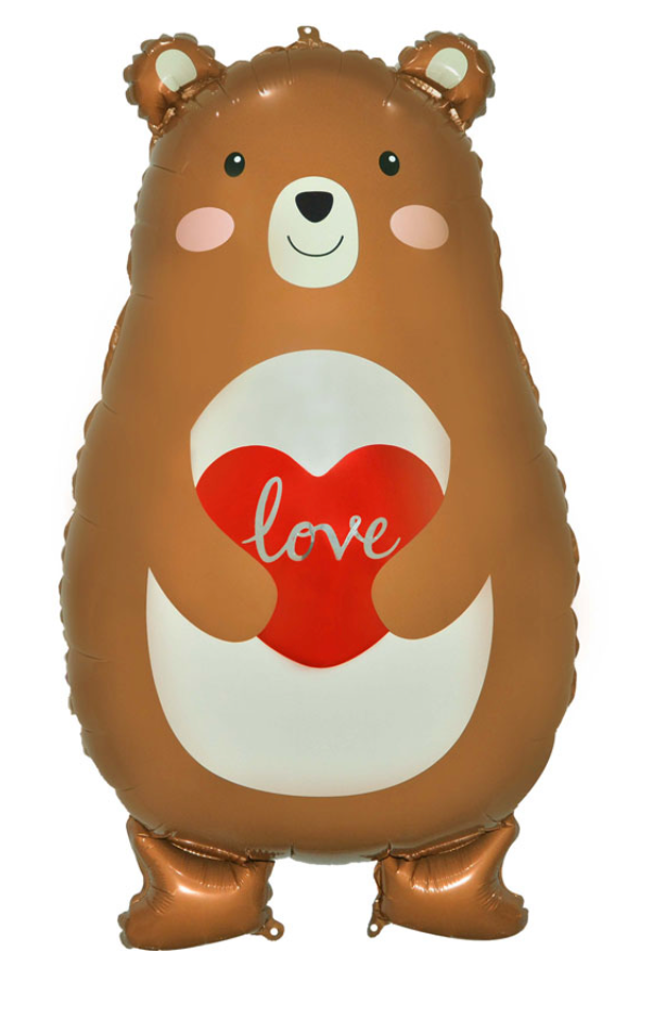 Love Bear Foil Balloon