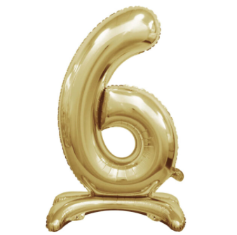 34" Standing Gold 6