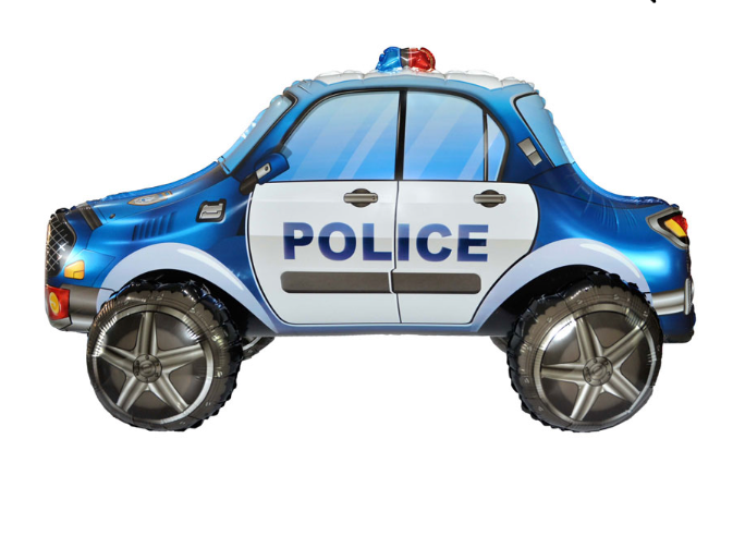 Police Car Foil Balloon