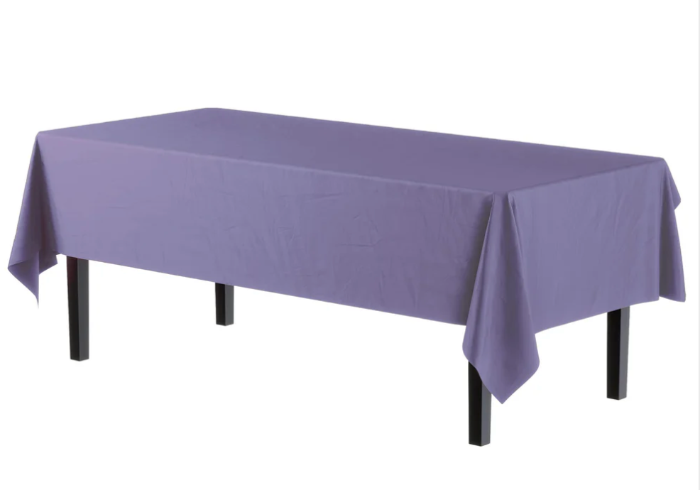 Rectangle Lavender Table Cover