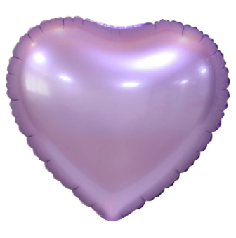 Purple Heart Foil Balloon