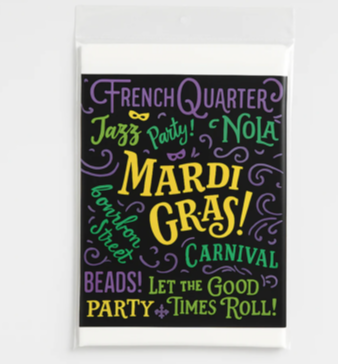 Mardi Gras Party Table Cover