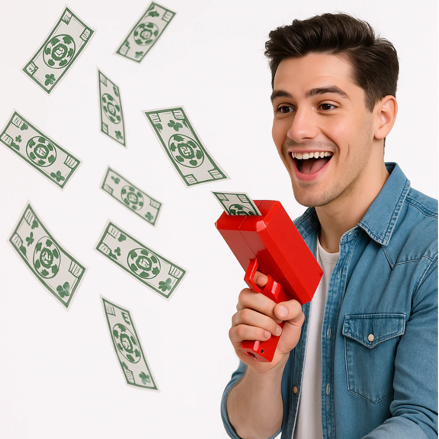 Casino Party Money Launcher