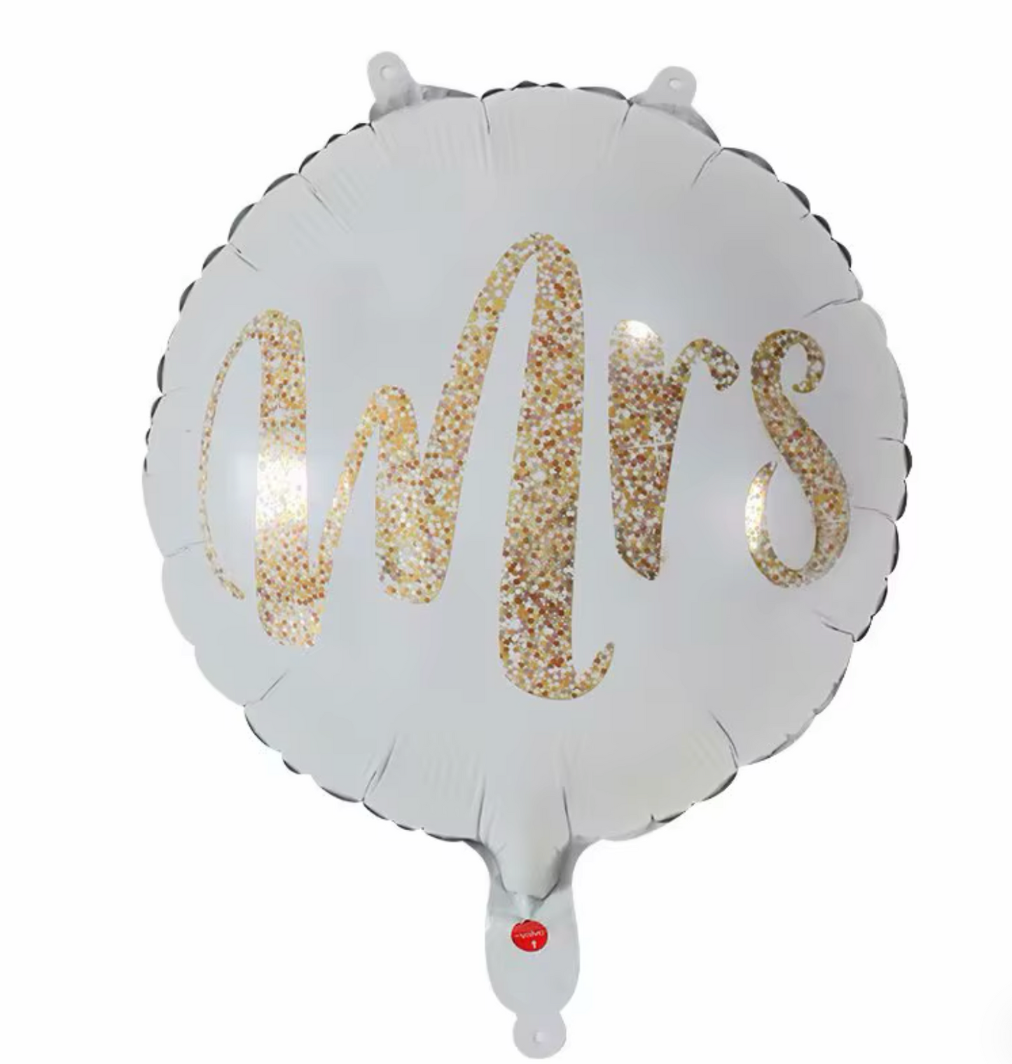 Mrs, Round Foil Balloon