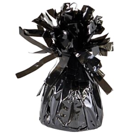 Black Balloon Weight