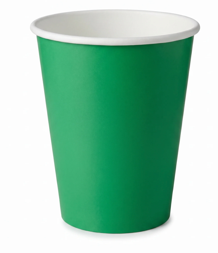 20ct Green 9oz Paper Cup