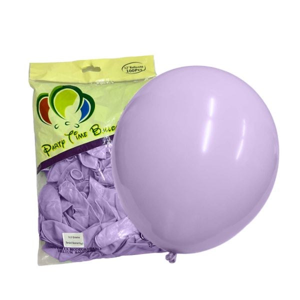 12" 100pcs Latex Balloons