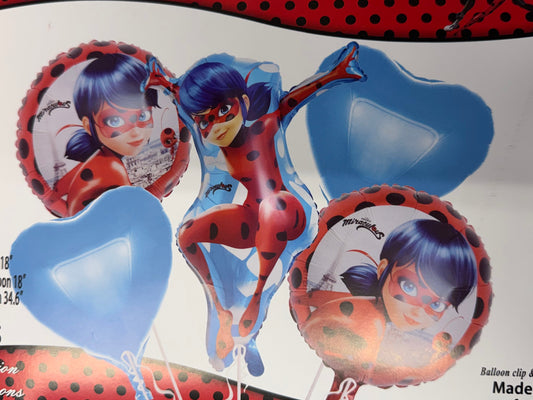 5 pcs Miracles Foil Balloon set