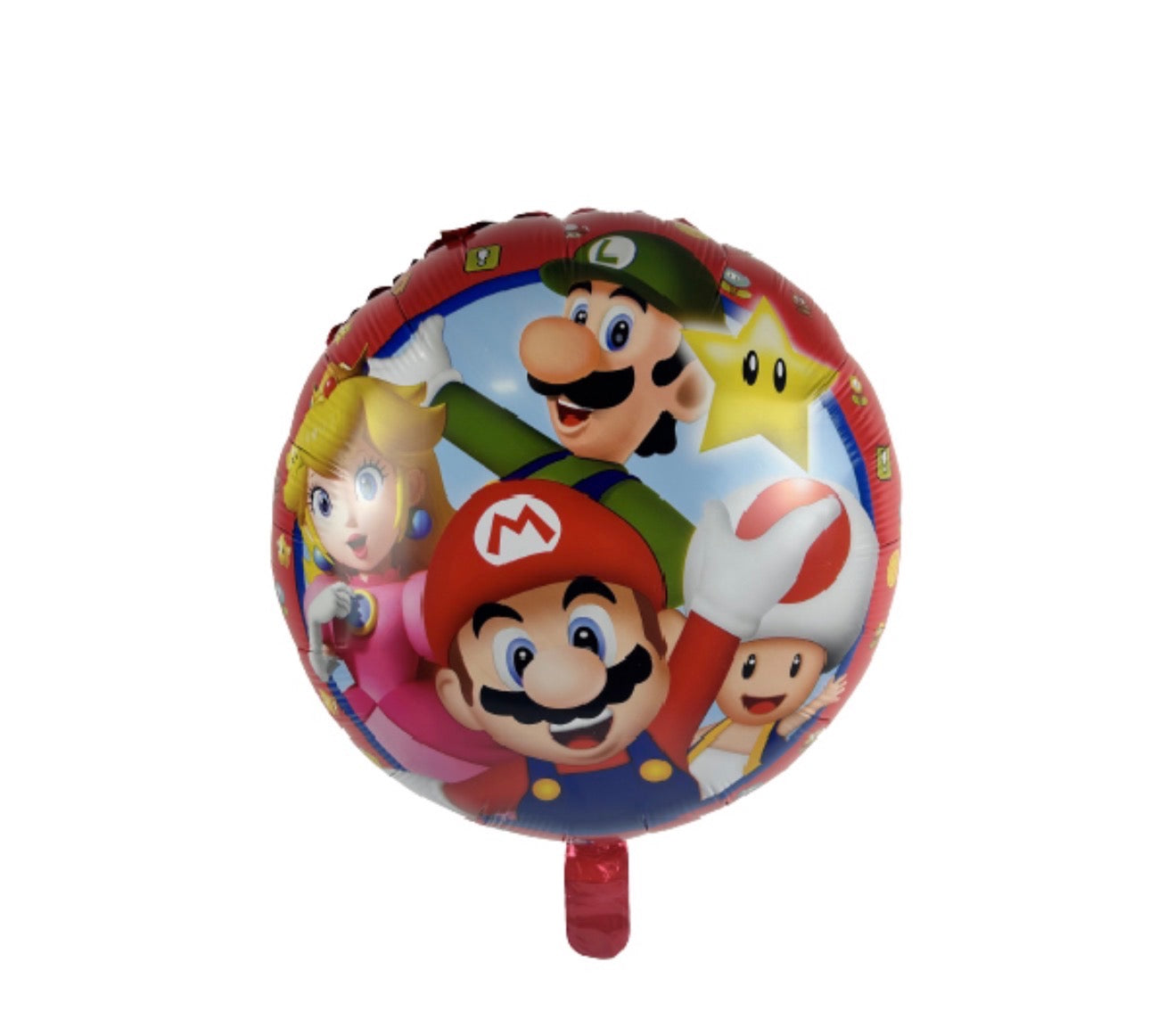 18" Mario and Friends Foil Balloon