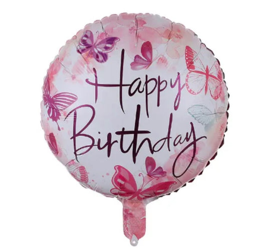 18" Happy Birthday Foil Balloon
