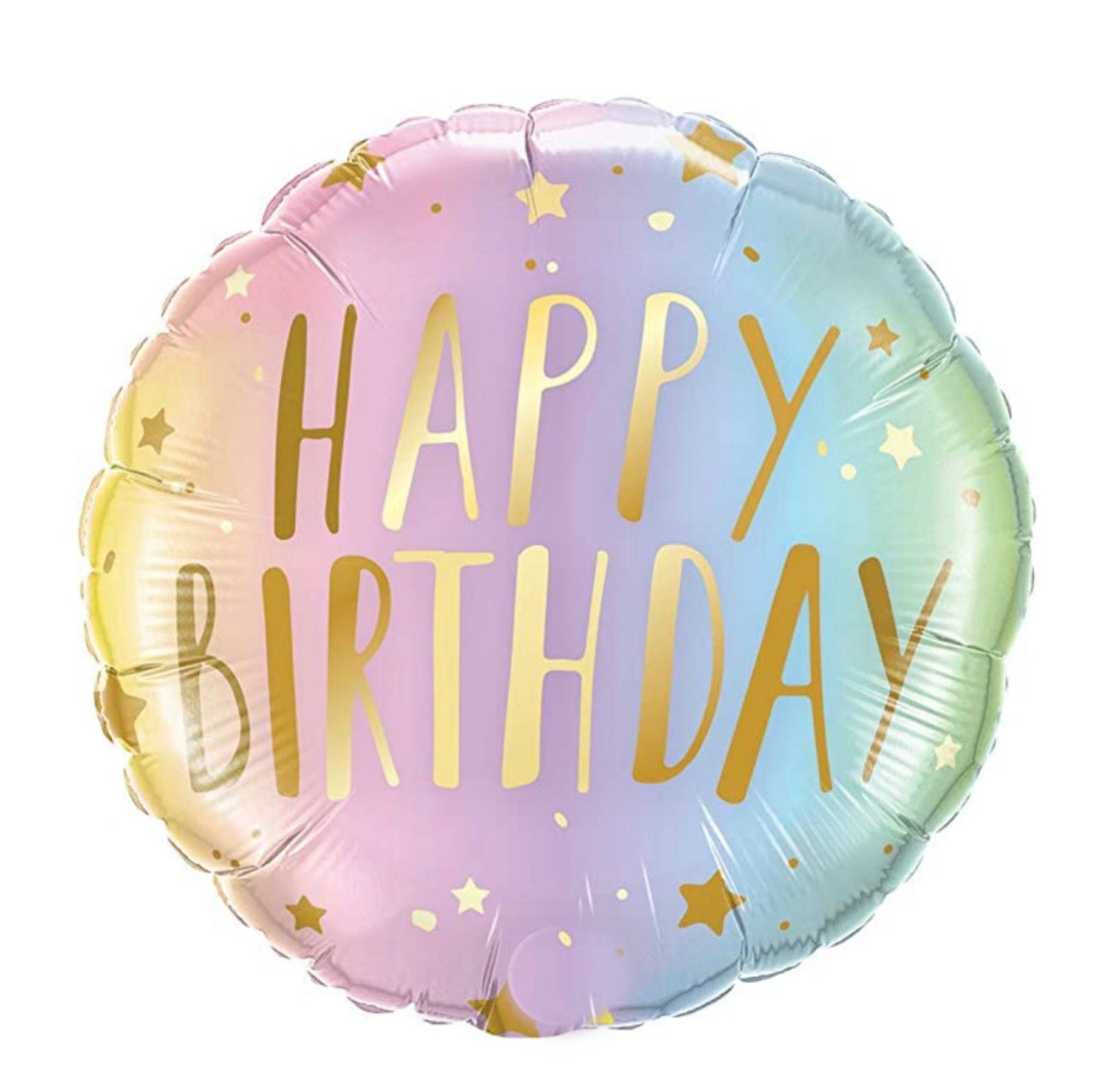 18" Happy Birthday Foil Balloon