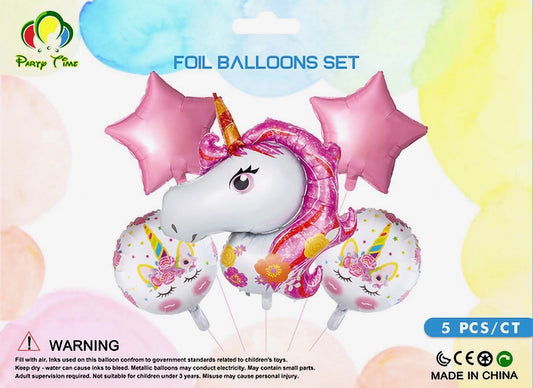 5pc Unicorn set