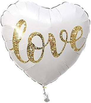 "LOVE" Heart Shaped Balloon