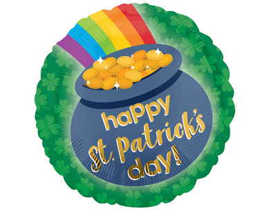 Happy St. Patricks Day 18" Foil Balloon
