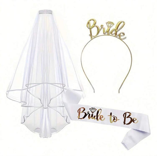 Bridal Shower Accessory Set