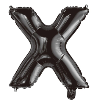 14" Air Filled Black X