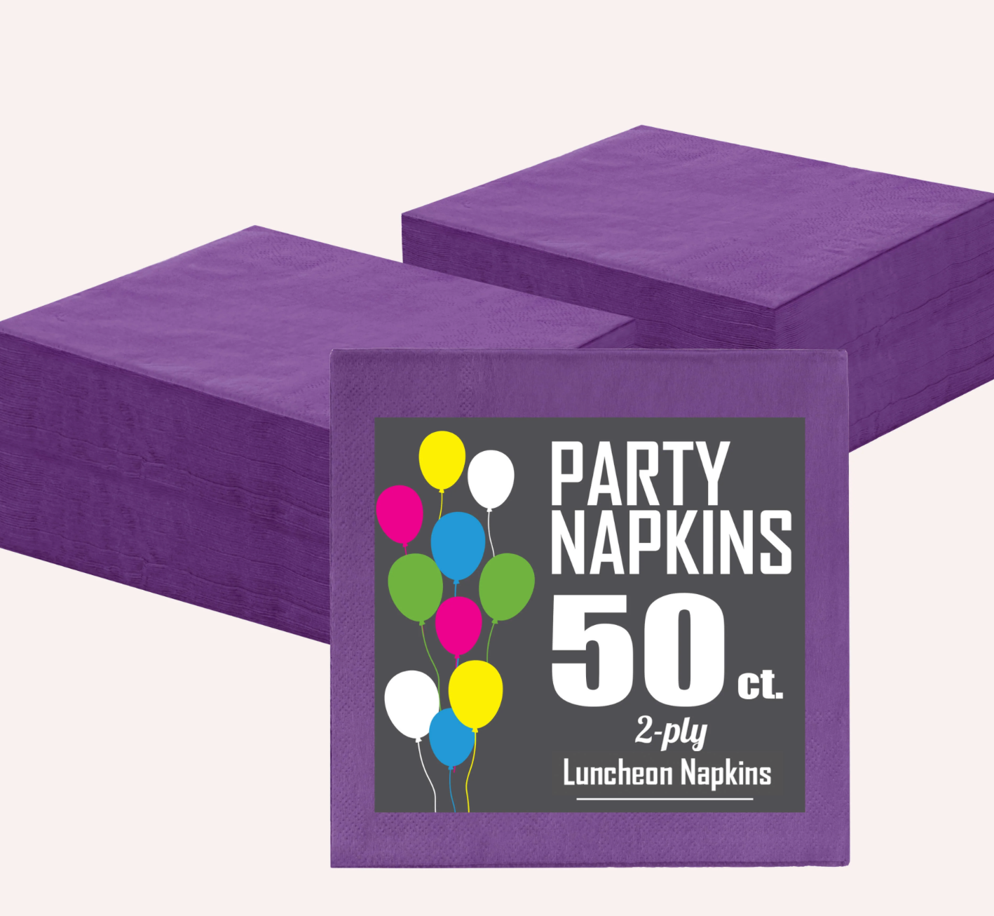 Purple Luncheon Napkins