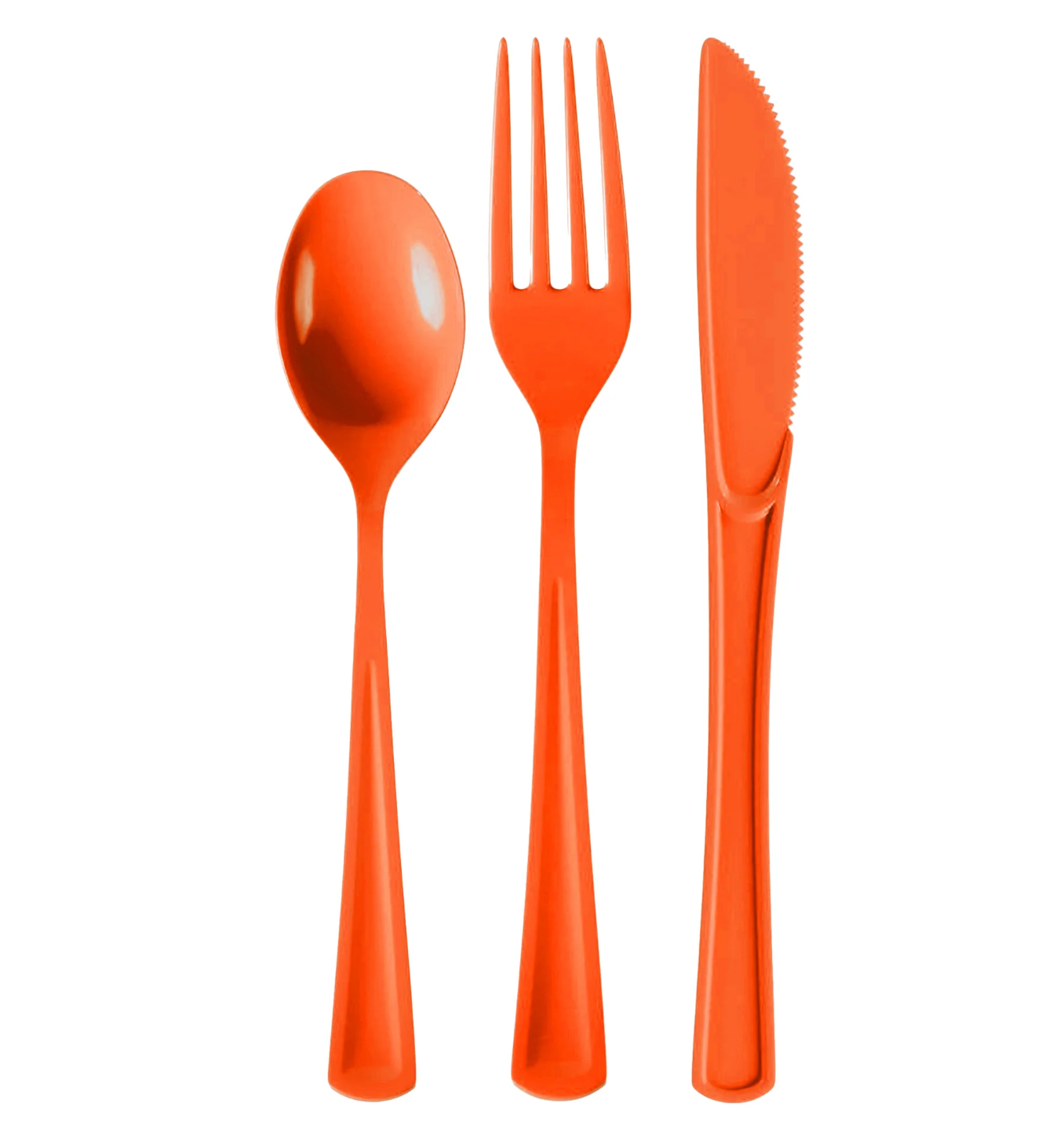 Orange Cutlery Combo