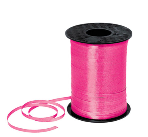 500yrds Curling Ribbons - Hot Pink