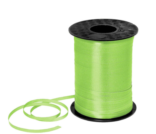 500yrds Curling Ribbon - Apple Green