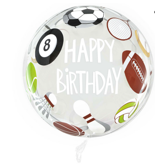 Clear Happy Birthday Sports