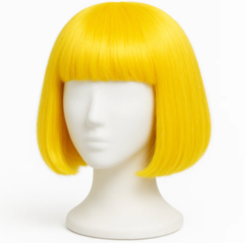 Yellow Long Bob Wig