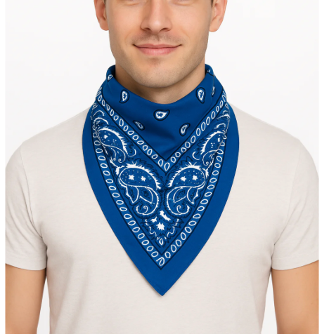 Royal Blue Bandana