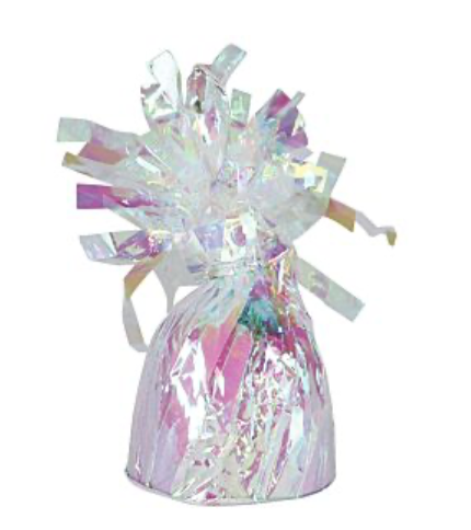 Iridescent Balloon Weight ( Frozen )