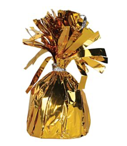 Gold Balloon Weight