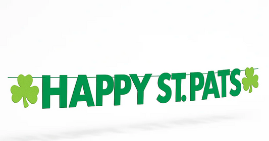 St.Patrick's Day "Happy St.Pat's" Letter Banner