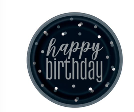 Happy Birthday Paper Plate