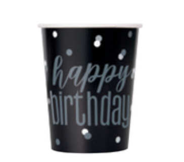 Happy Birthday Paper Cups