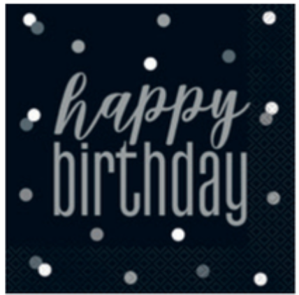 Happy Birthday Luncheon Napkin