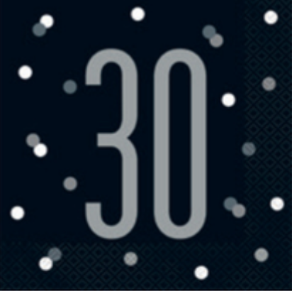 30th Birthday Luncheon Napkin