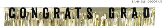 Congrats Grad fringe Banner