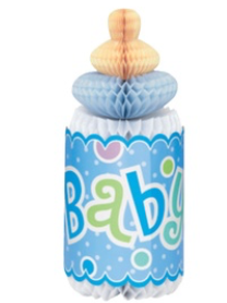 Blue Baby Honey Comb Decoration