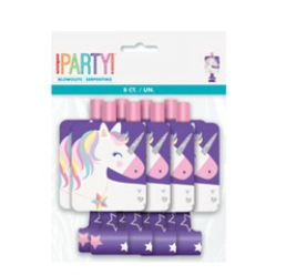 Unicorn Party Blowouts