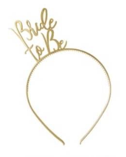 Gold Bride To be Tiara