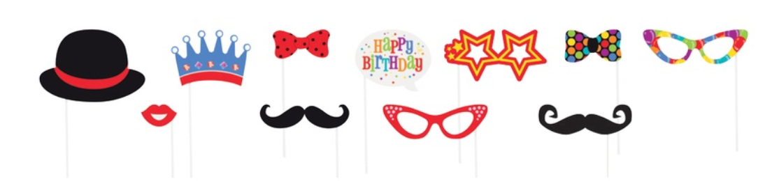Party photo props