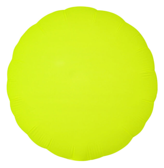 Neon Yellow Foil Balloon