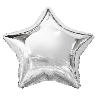 Sliver Foil Star Foil Balloon